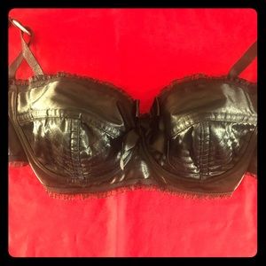 Vintage black bra